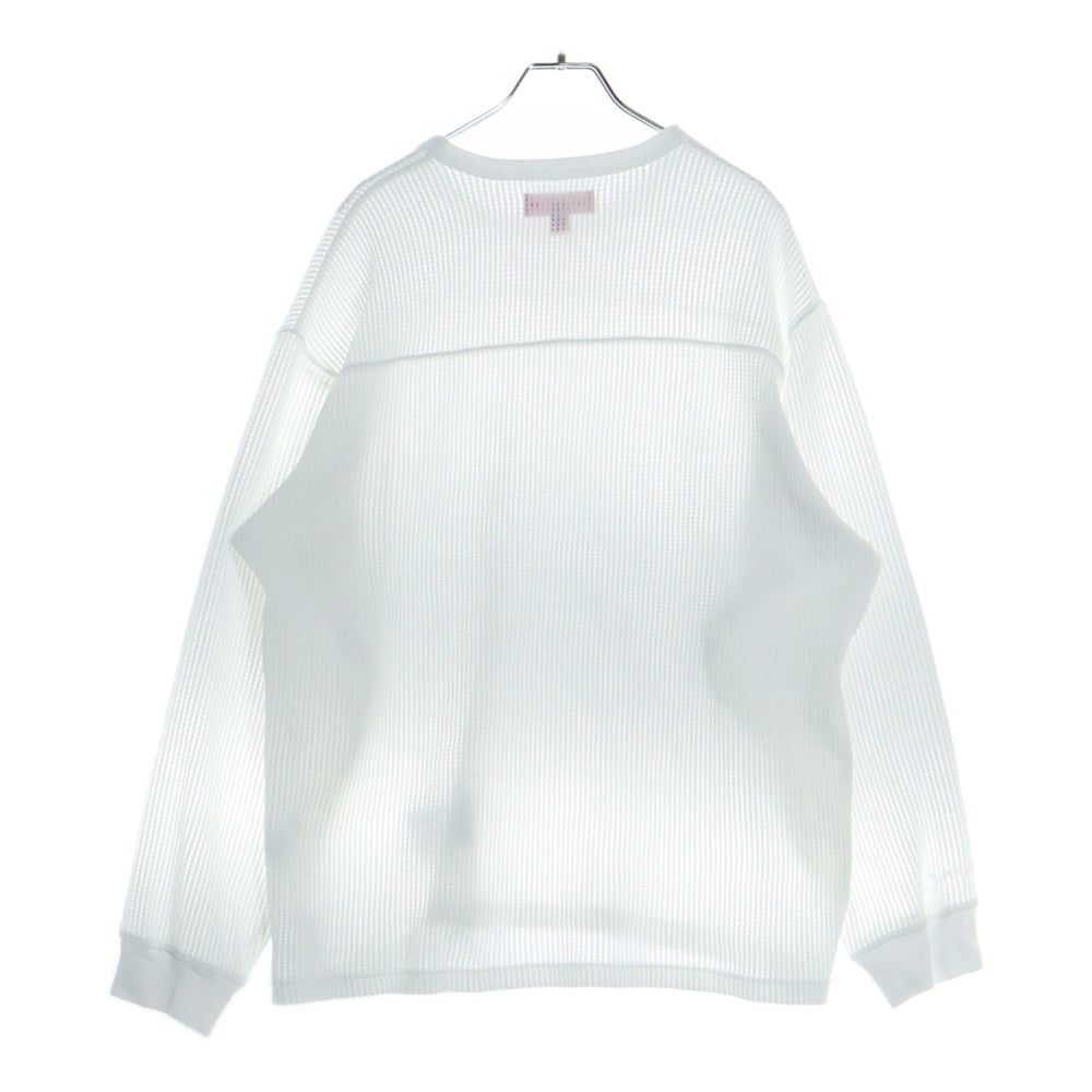 SUPREME(シュプリーム) 25SS Polartec Mesh L/S Football Top ポーラーテック メッシュ ロングスリーブトップ 長袖Tシャツ ホワイト