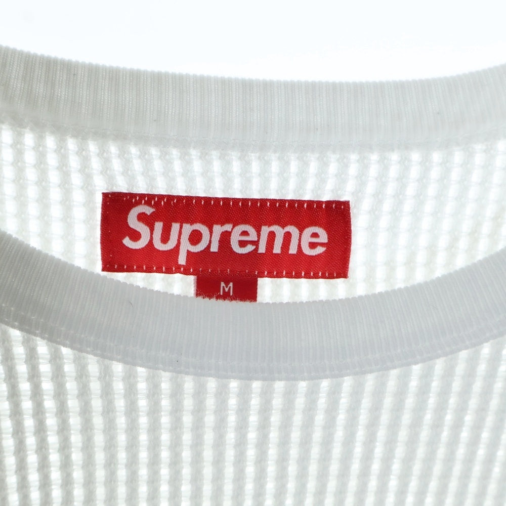 SUPREME(シュプリーム) 25SS Polartec Mesh L/S Football Top ポーラーテック メッシュ ロングスリーブトップ 長袖Tシャツ ホワイト