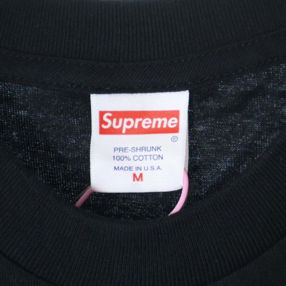 SUPREME(シュプリーム) 20SS Rammellzee Tee ラメルジー プリント 半袖Tシャツ カットソー ブラック