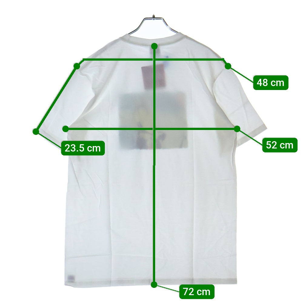 SUPREME(シュプリーム) 18AW ×THE NORTH FACE Expedition S/S Tee ザ ノースフェイス エクスペディション プリント 半袖Tシャツ カットソー ホワイト NT81802I