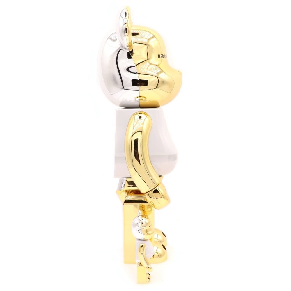 MEDICOM TOY(メディコムトイ) BE@RBRICK MEDICOM TOY PLUS GOLD CHROME Ver. 100% & 400% ベアブリック プラス ゴールド クローム バージョン