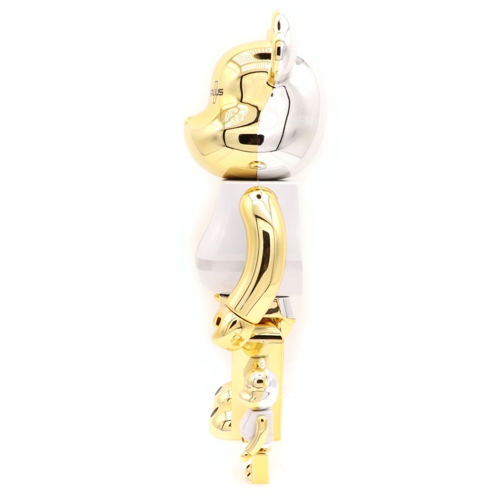 MEDICOM TOY(メディコムトイ) BE@RBRICK MEDICOM TOY PLUS GOLD CHROME Ver. 100% & 400% ベアブリック プラス ゴールド クローム バージョン