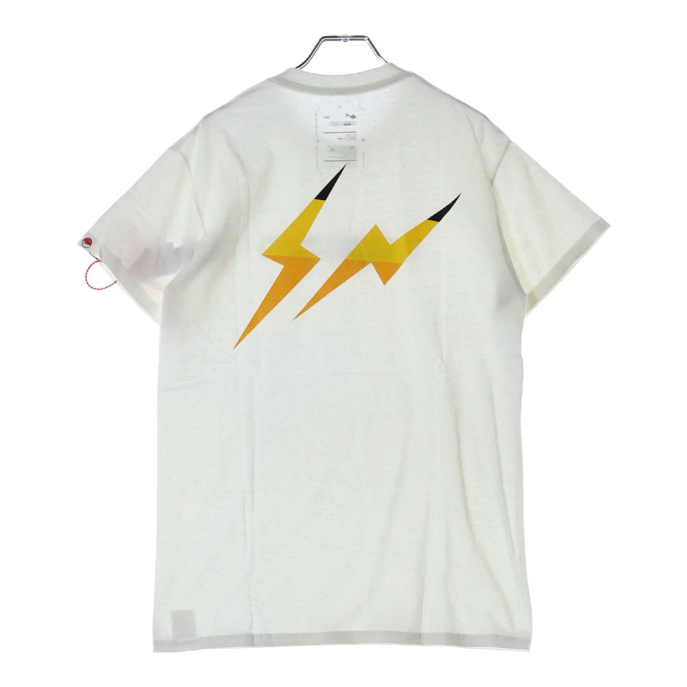 FRAGMENT DESIGN(フラグメントデザイン) THUNDERBOLT PROJECT サンダーボルトプロジェクト ポケモン プリント 半袖Tシャツ ホワイト