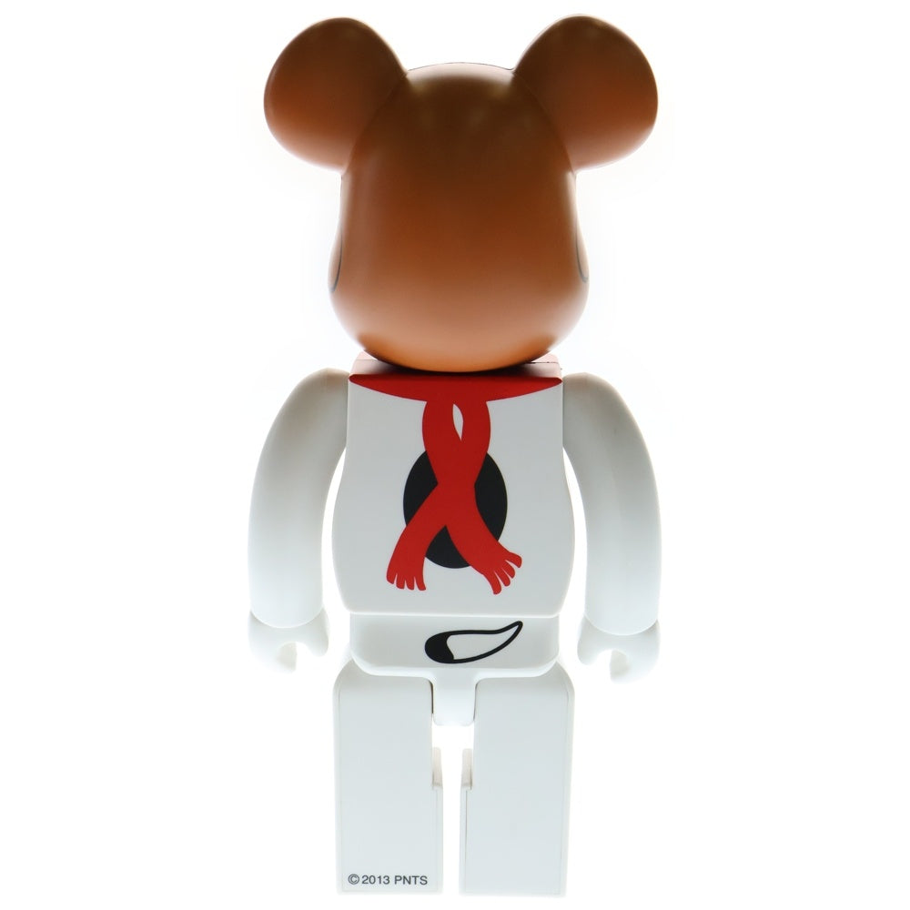 MEDICOM TOY(メディコムトイ) BE@RBRICK SNOOPY FLYING ACE 400% スヌーピーフライング エースベアブリック フィギュア 人形 ホワイト