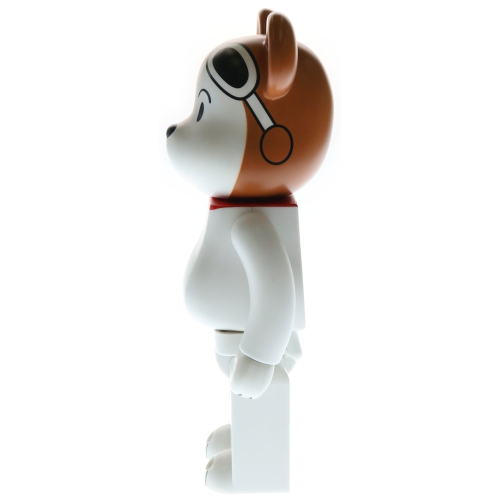 MEDICOM TOY(メディコムトイ) BE@RBRICK SNOOPY FLYING ACE 400% スヌーピーフライング エースベアブリック フィギュア 人形 ホワイト