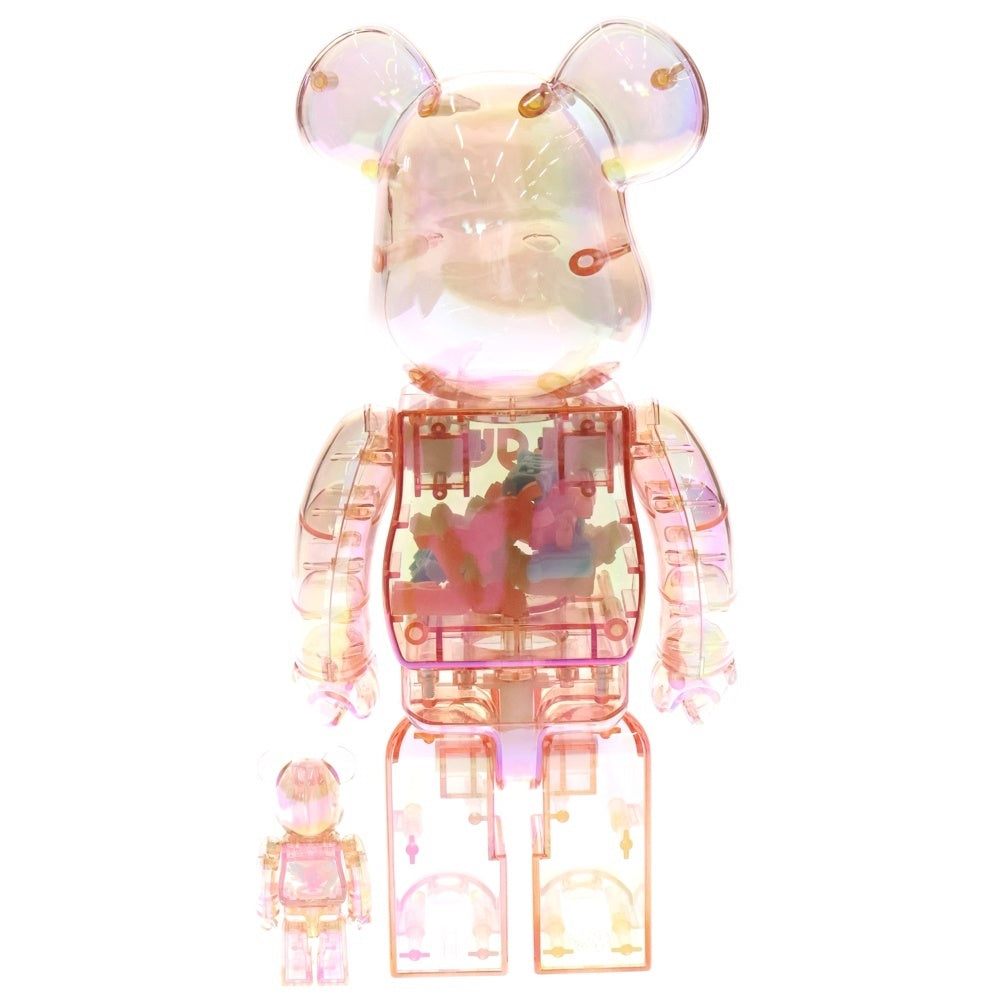 MEDICOM TOY(メディコムトイ) BE@RBRICK X-girl 2020 100% & 400% PINK ベアブリック エックスガール ベアブリック フィギュア ピンク