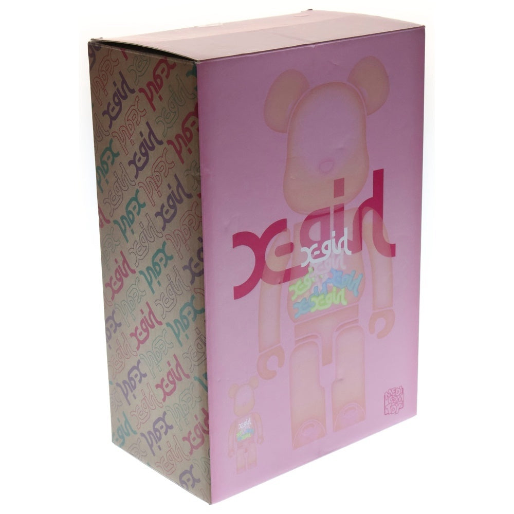 MEDICOM TOY(メディコムトイ) BE@RBRICK X-girl 2020 100% & 400% PINK ベアブリック エックスガール ベアブリック フィギュア ピンク