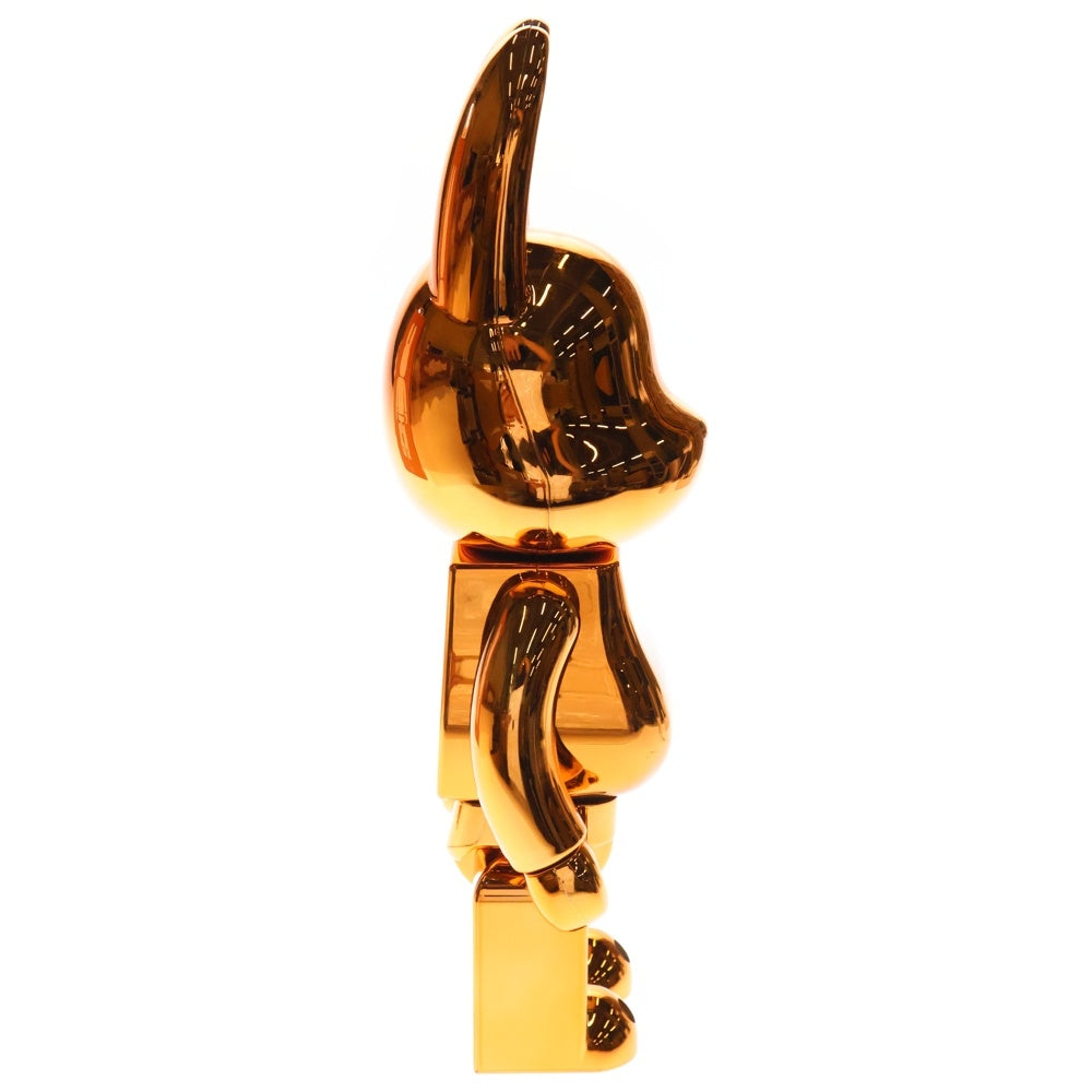 MEDICOM TOY(メディコムトイ) BE@RBRICK CHROME 400% ORANGE RABBIT ラブリック ベアブリック フィギュア 人形 オレンジ