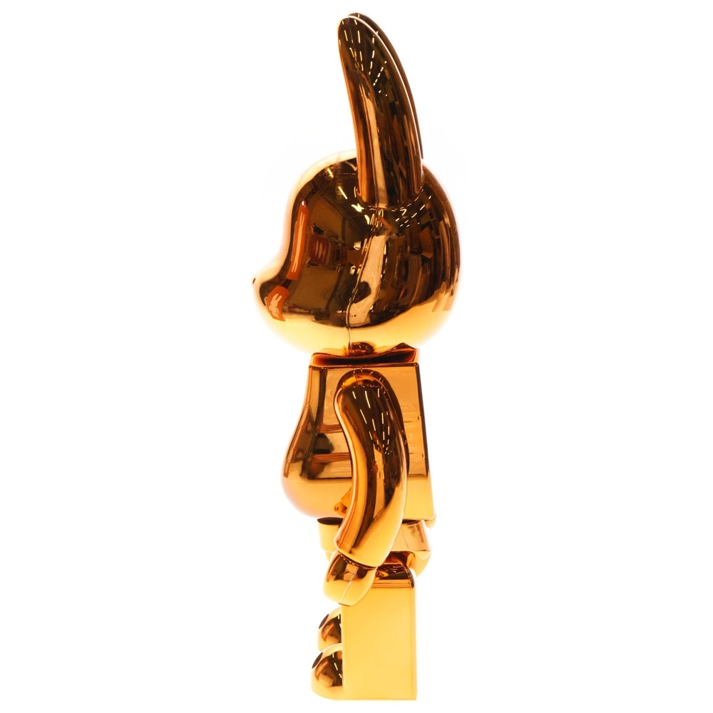 MEDICOM TOY(メディコムトイ) BE@RBRICK CHROME 400% ORANGE RABBIT ラブリック ベアブリック フィギュア 人形 オレンジ