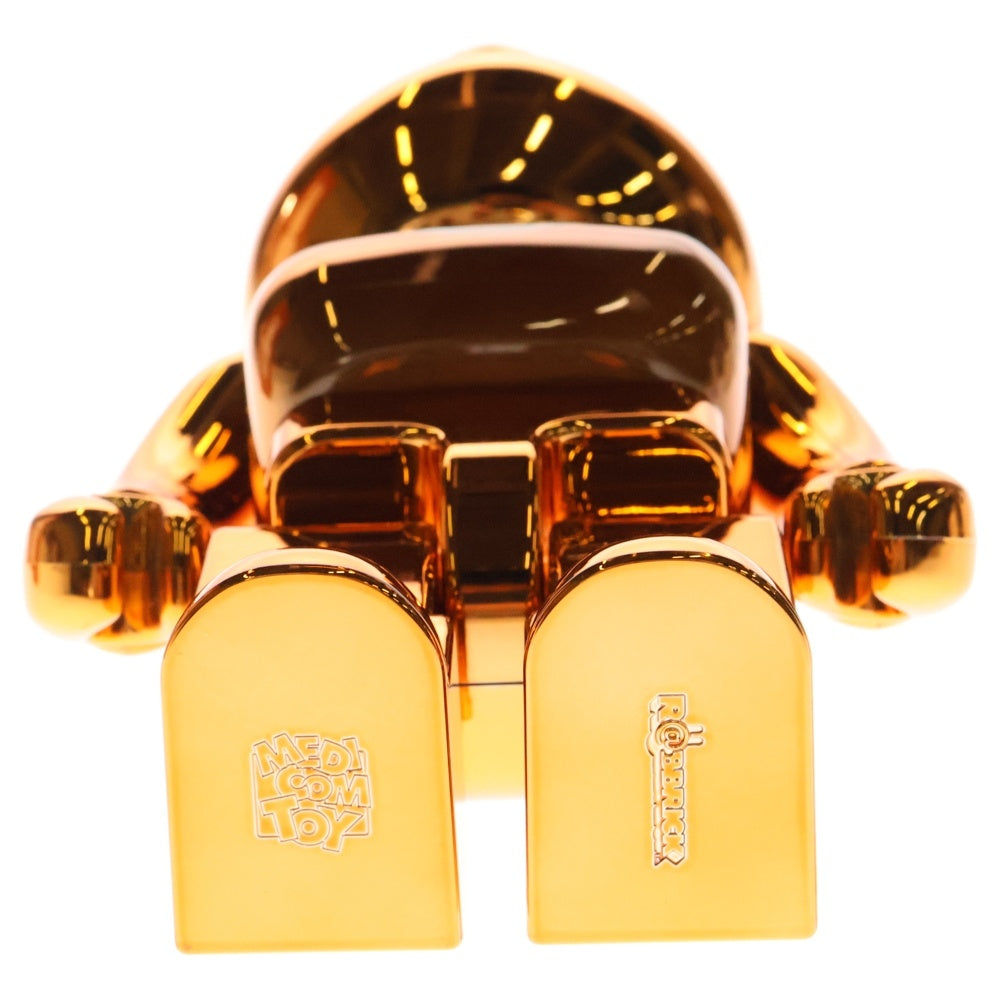 MEDICOM TOY(メディコムトイ) BE@RBRICK CHROME 400% ORANGE RABBIT ラブリック ベアブリック フィギュア 人形 オレンジ