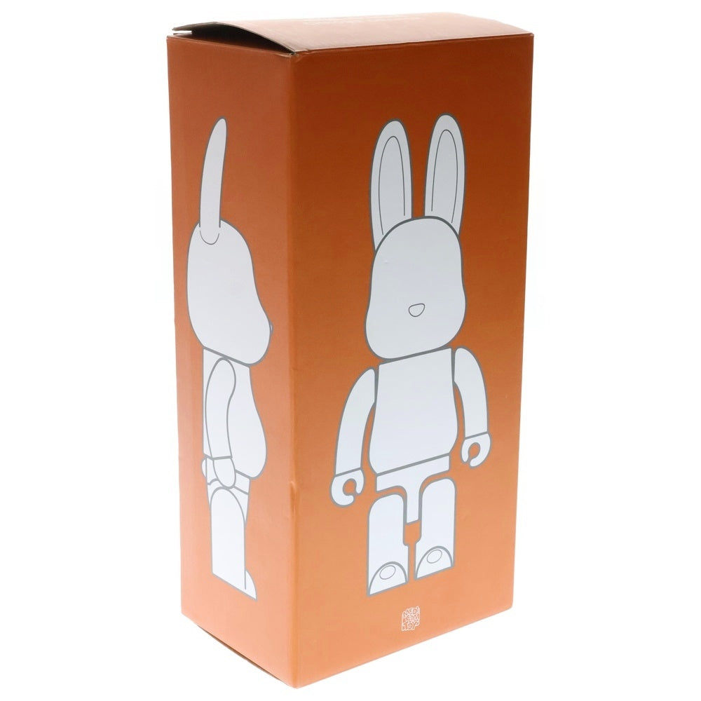 MEDICOM TOY(メディコムトイ) BE@RBRICK CHROME 400% ORANGE RABBIT ラブリック ベアブリック フィギュア 人形 オレンジ
