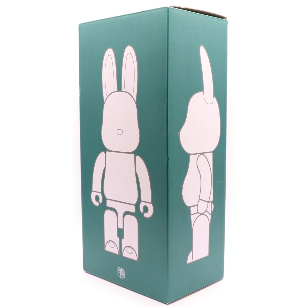 MEDICOM TOY(メディコムトイ) BE@RBRICK CHROME 400% GREEN RABBIT ラブリック ベアブリック フィギュア 人形 グリーン