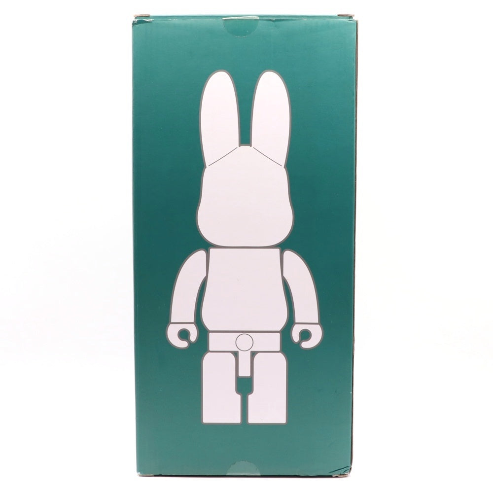 MEDICOM TOY(メディコムトイ) BE@RBRICK CHROME 400% GREEN RABBIT ラブリック ベアブリック フィギュア 人形 グリーン