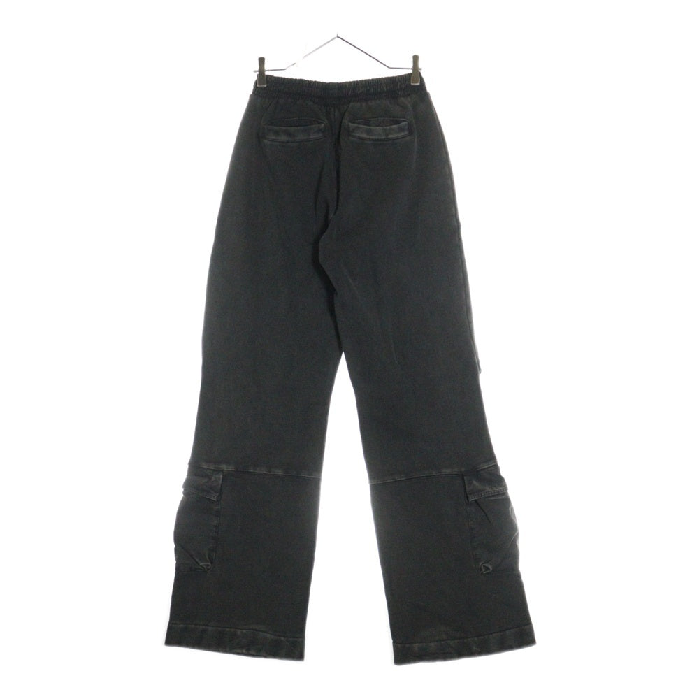 entire studios(エンタイア スタジオ) UTILITY SWEAT ユーティリティ スウェットパンツ ワイドパンツ ブラック ES2341