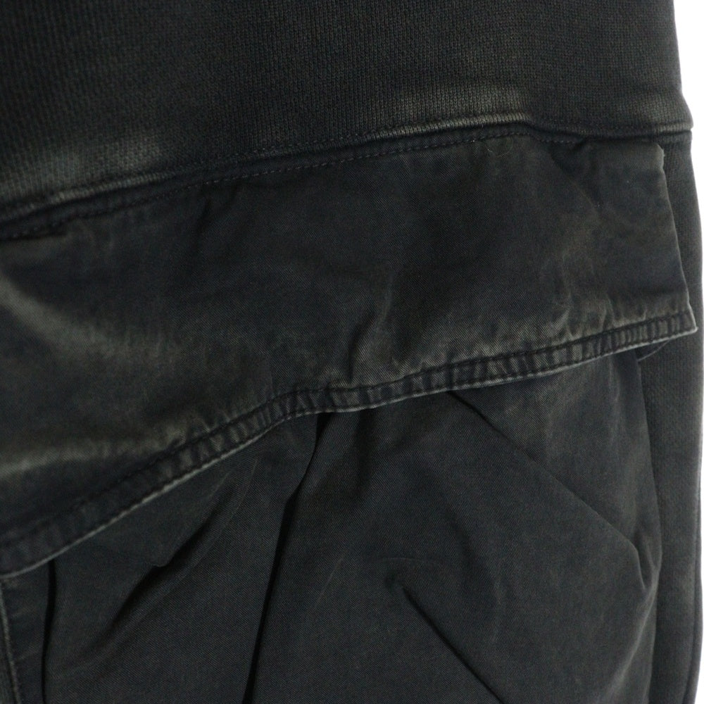 entire studios(エンタイア スタジオ) UTILITY SWEAT ユーティリティ スウェットパンツ ワイドパンツ ブラック ES2341