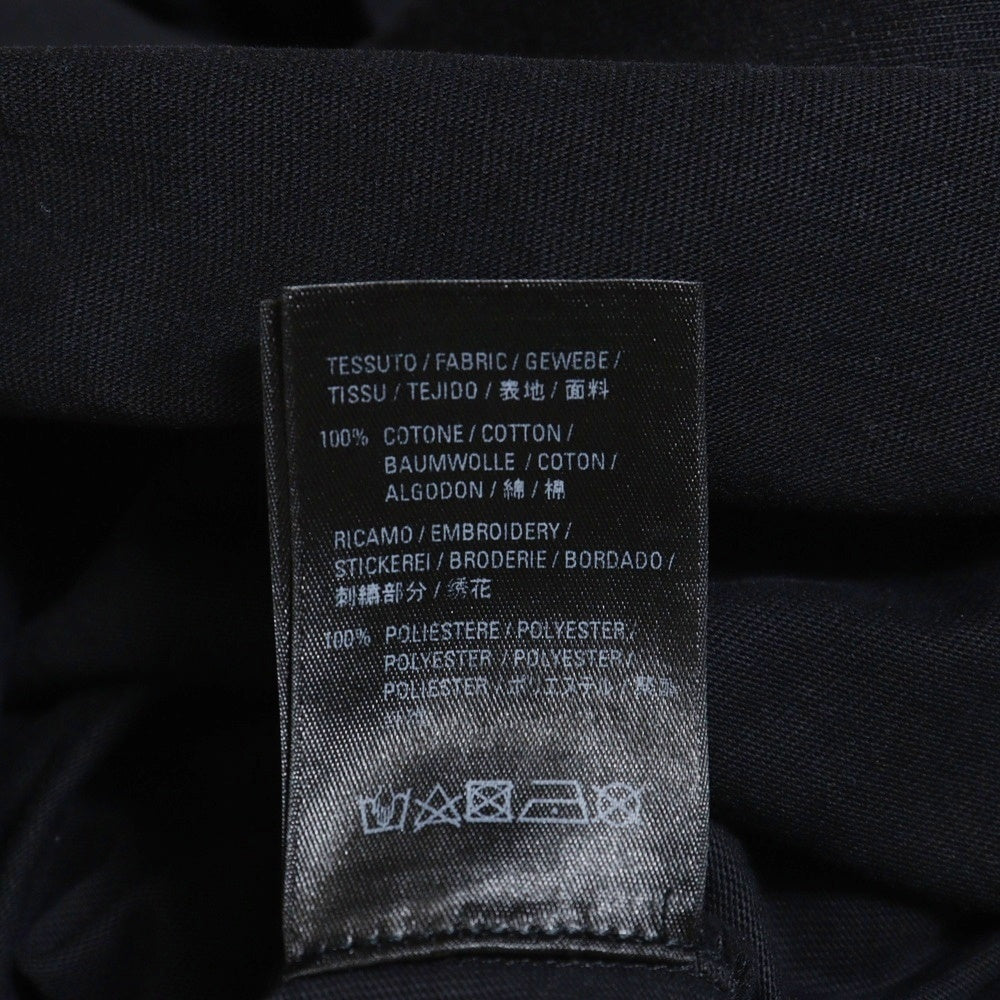 BALENCIAGA(バレンシアガ) 21SS ×RAMMSTEIN Boxy Long Sleeve Tee ラムシュタイン ボクシーロングスリーブTシャツ 長袖カットソー プリント ヴィンテージ加工 ブラック 651796 TLV51