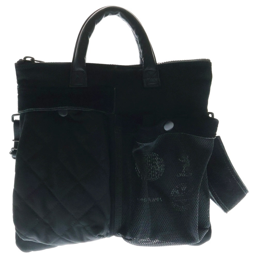 PORTER(ポーター) ×Digawel ×UNION ディガウェル ユニオン 2Way ナイロン ショルダー ハンドバッグ ヘルメットバッグ ブラック