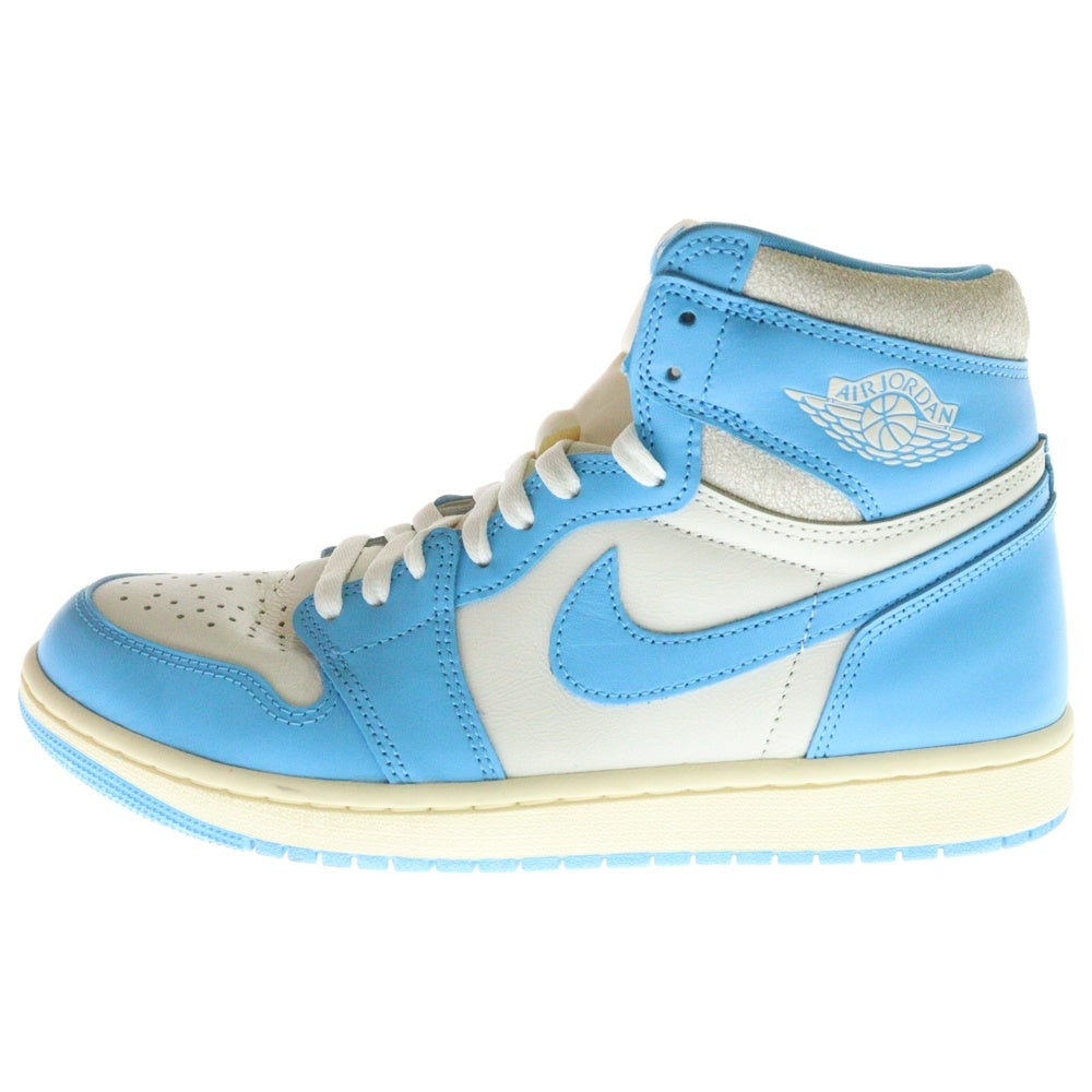 NIKE(ナイキ) AIR JORDAN 1 RETRO HIGH OG UNC REIMAGINED エアジョーダン1 レトロ リイマジンド ハイカットスニーカー ホワイト/ブルー US9/27cm DZ5485-402