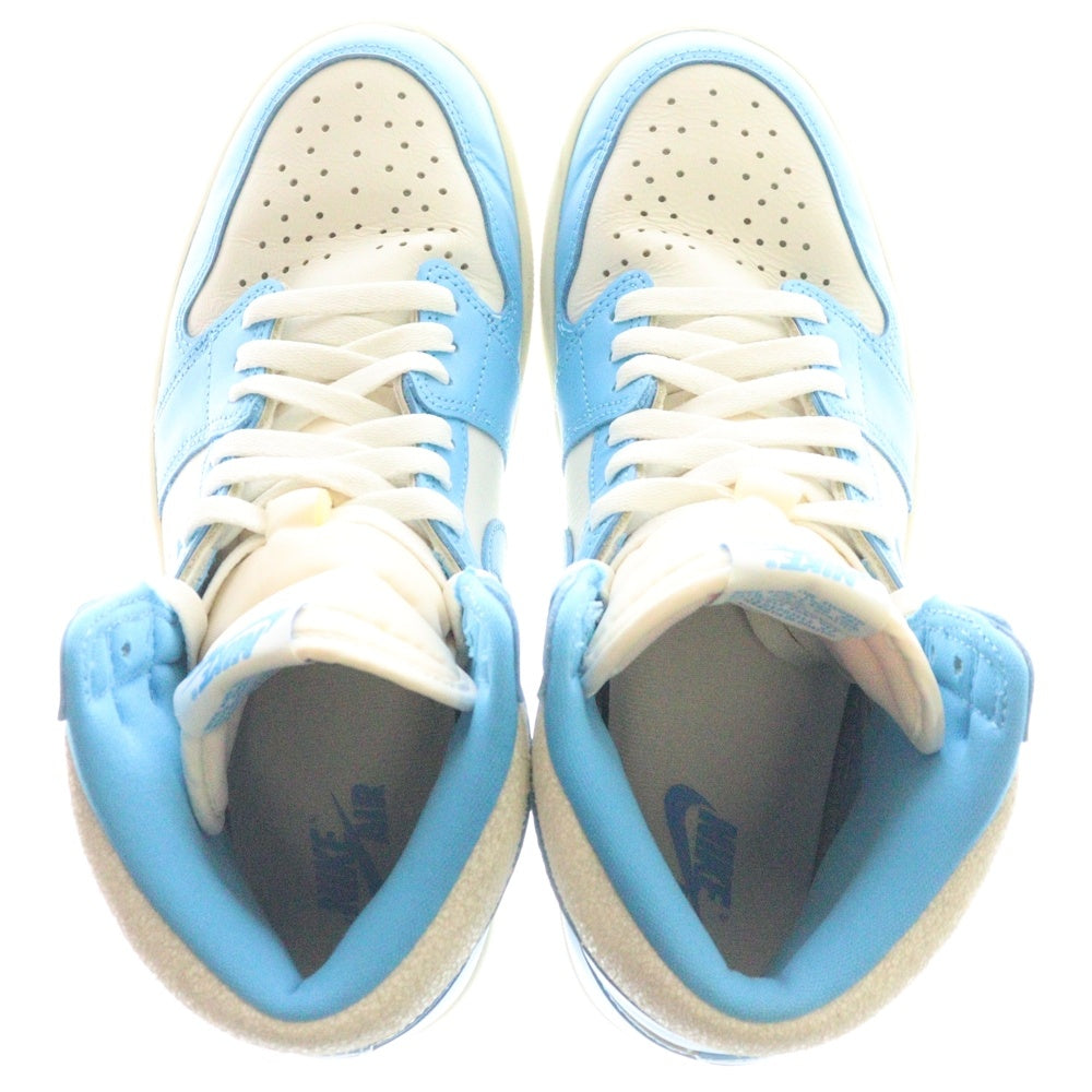 NIKE(ナイキ) AIR JORDAN 1 RETRO HIGH OG UNC REIMAGINED エアジョーダン1 レトロ リイマジンド ハイカットスニーカー ホワイト/ブルー US9/27cm DZ5485-402