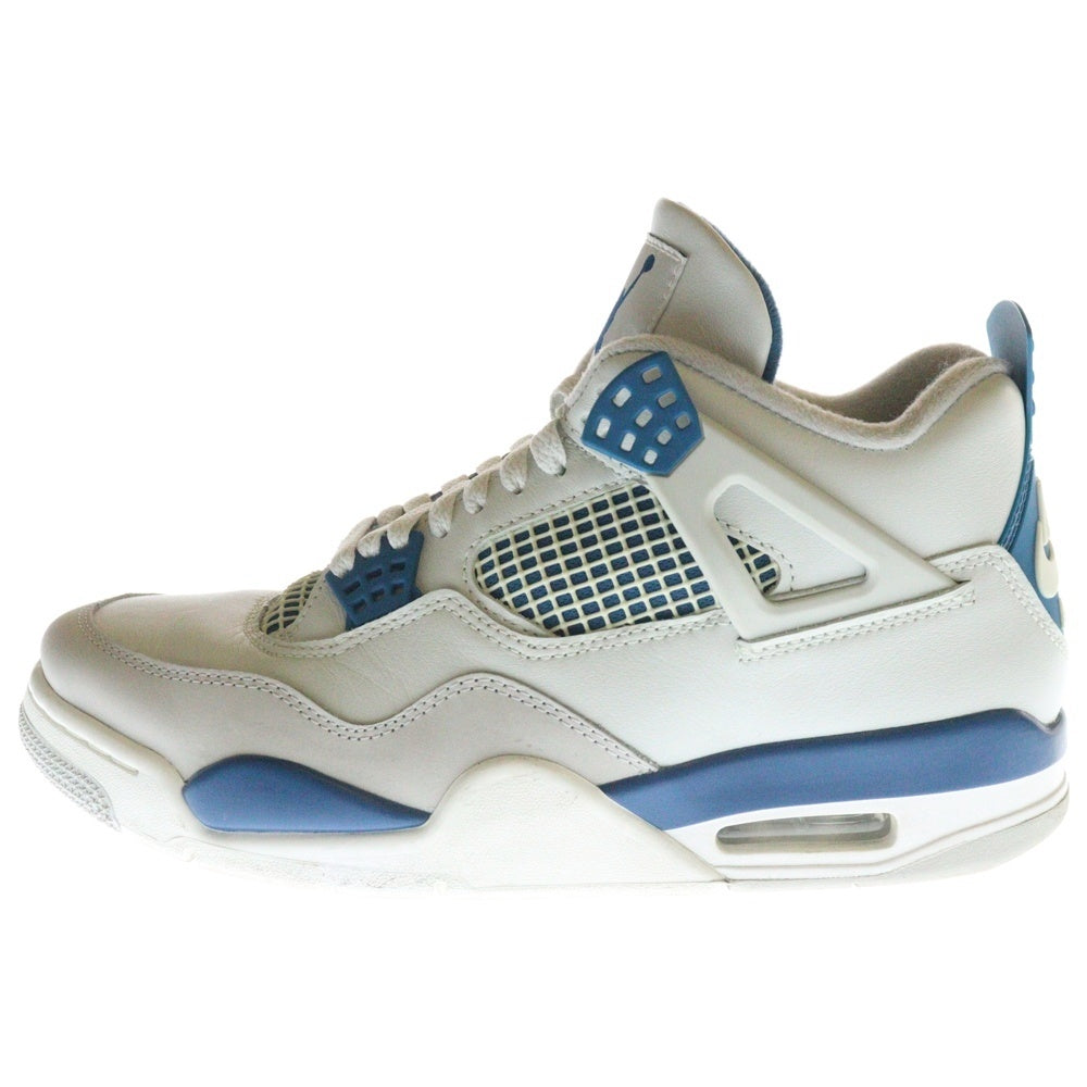 NIKE(ナイキ) AIR JORDAN 4 INDUSTRIAL BLUE エアジョーダン4 インダストリアルブルー ハイカットスニーカー ブルー/ホワイト US9.5/27.5cm FV5029-141