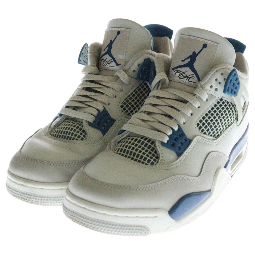 NIKE(ナイキ) AIR JORDAN 4 INDUSTRIAL BLUE エアジョーダン4 インダストリアルブルー ハイカットスニーカー ブルー/ホワイト US9.5/27.5cm FV5029-141
