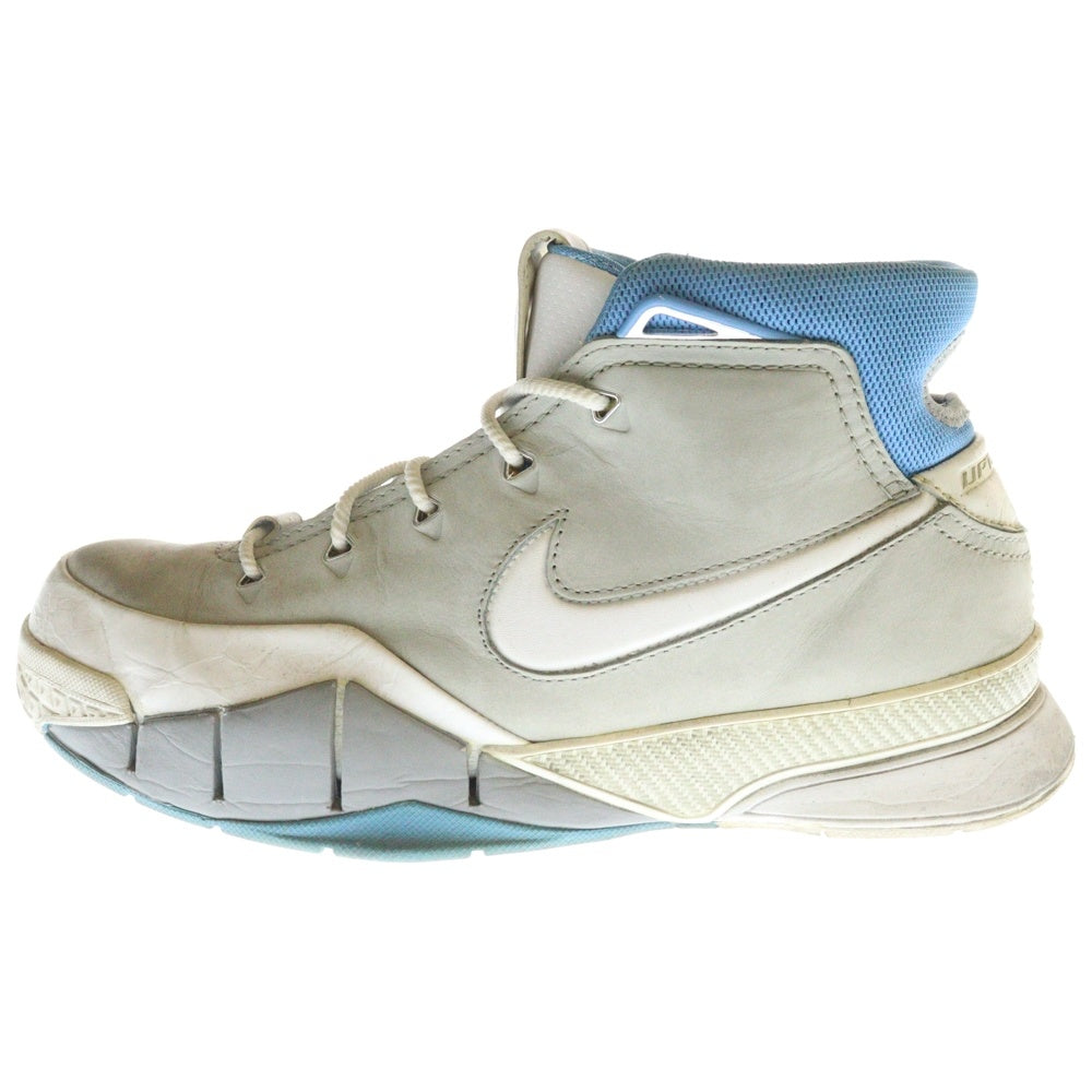 NIKE(ナイキ) KOBE 1 PROTRO コービー1 プロトロ ハイカットスニーカー ホワイト/ブルー US9.5/27.5cm AQ2728-001