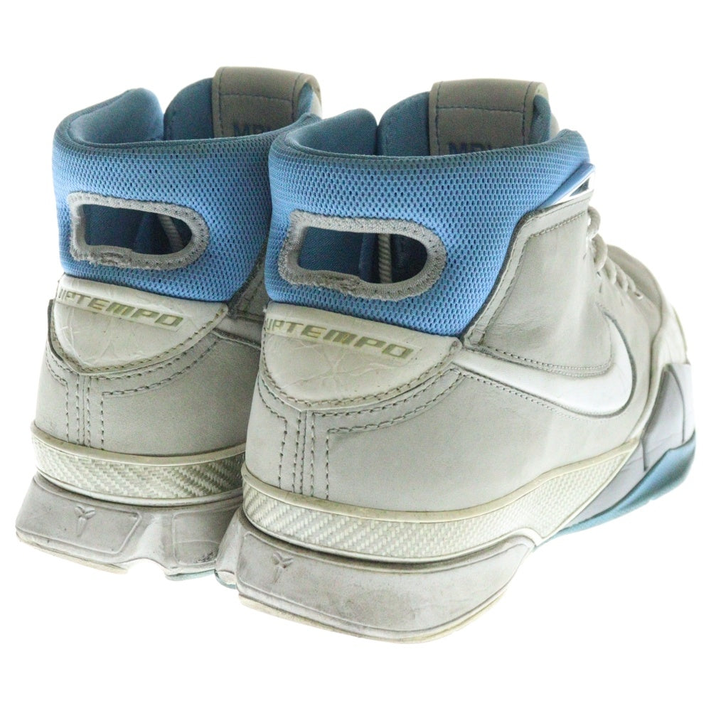NIKE(ナイキ) KOBE 1 PROTRO コービー1 プロトロ ハイカットスニーカー ホワイト/ブルー US9.5/27.5cm AQ2728-001