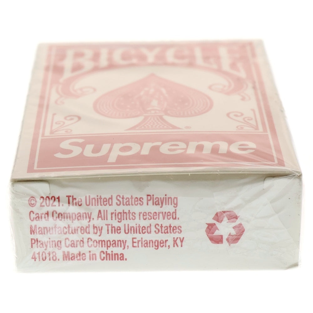 SUPREME(シュプリーム) 21AW ×Bicycle バイシクル ミニトランプ レッド/ホワイト