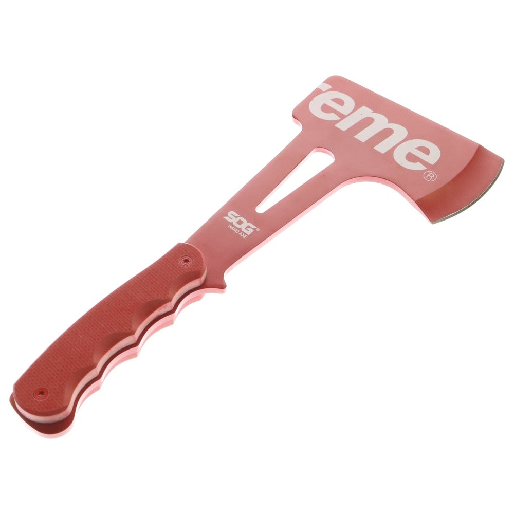 SUPREME(シュプリーム) 18SS ×SOG Hand Axe ロゴプリント ハンドアックス 斧 レッド