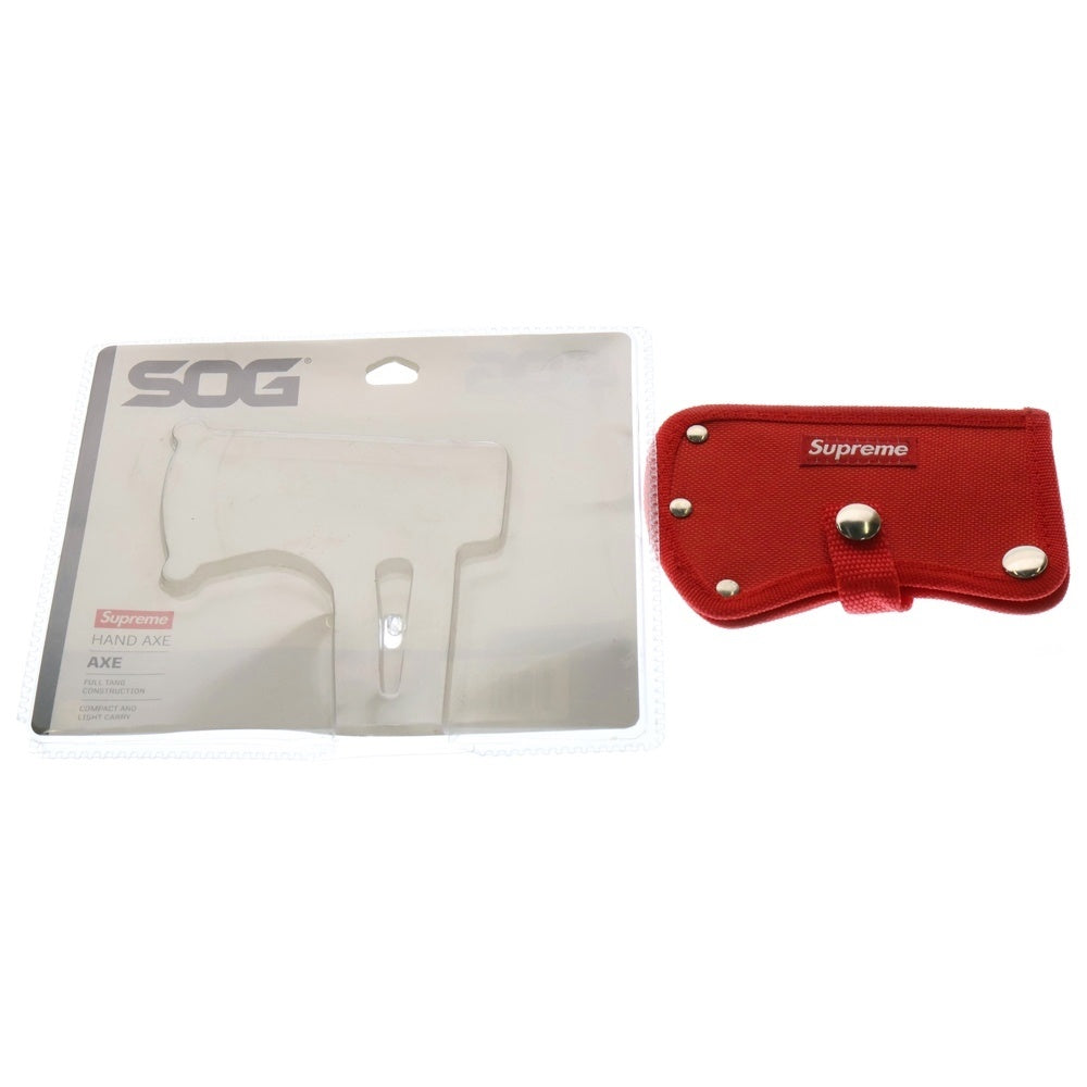 SUPREME(シュプリーム) 18SS ×SOG Hand Axe ロゴプリント ハンドアックス 斧 レッド