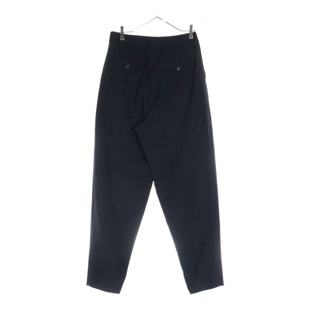 Yohji Yamamoto COSTUME D'HOMME(ヨウジヤマモト コスチュームドオム) 94SS 2タック ウールギャバジン ワイド スラックスロングパンツ ブラック HT-X03-122