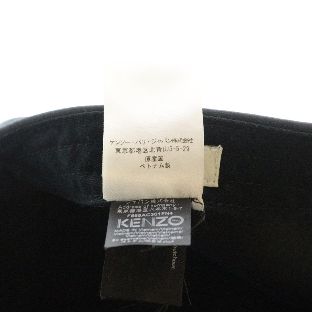 KENZO(ケンゾー) 12SS Tiger Cap High Summer タイガーハイ サマー ベースボール キャップ 帽子 ネイビー F865AC301FN4