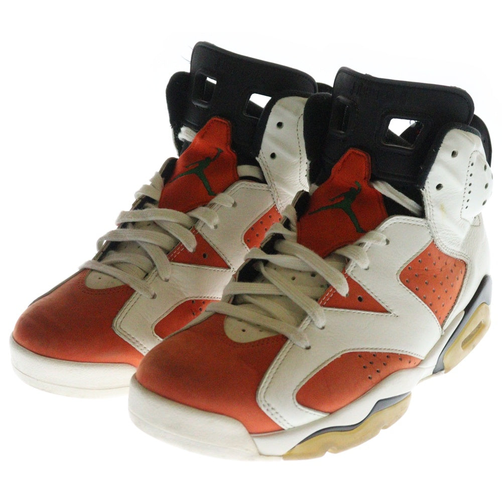 NIKE(ナイキ) AIR JORDAN 6 RETRO GATORADE エア ジョーダン6 レトロ ゲータレード ハイカットスニーカー ホワイト/オレンジ US10/28cm 384664-145