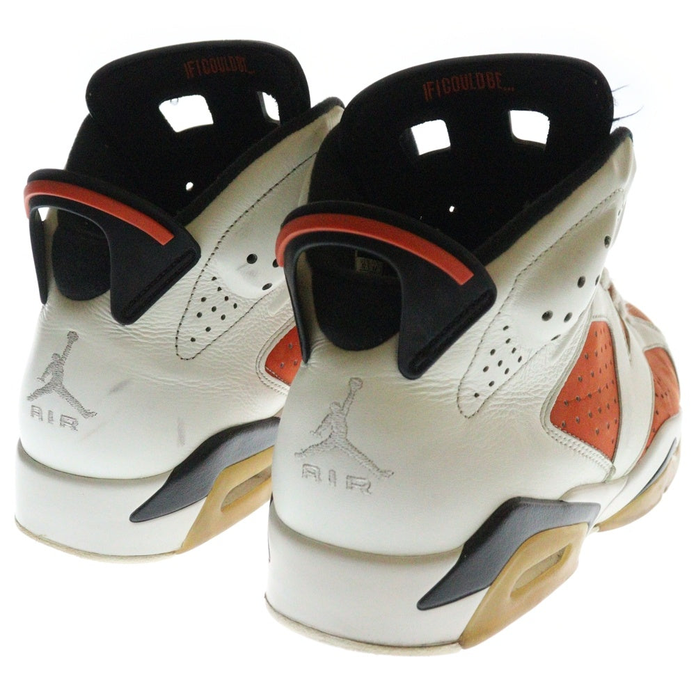NIKE(ナイキ) AIR JORDAN 6 RETRO GATORADE エア ジョーダン6 レトロ ゲータレード ハイカットスニーカー ホワイト/オレンジ US10/28cm 384664-145