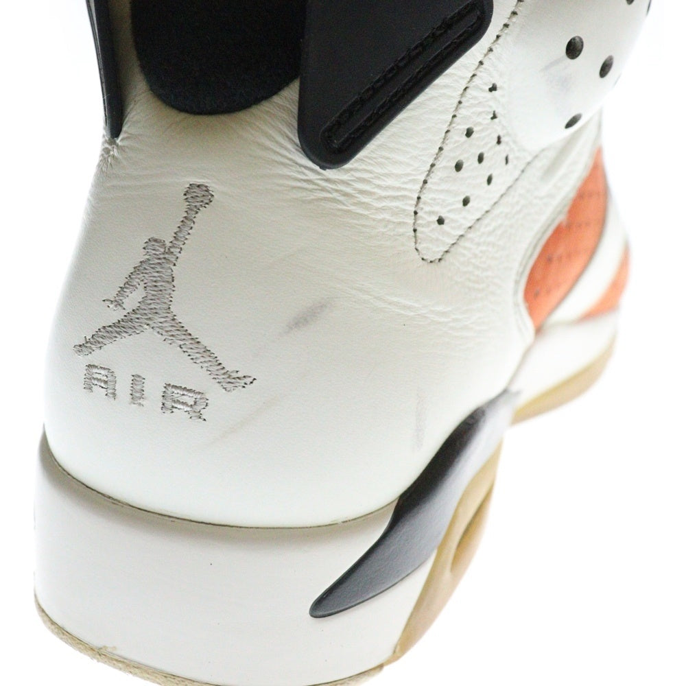 NIKE(ナイキ) AIR JORDAN 6 RETRO GATORADE エア ジョーダン6 レトロ ゲータレード ハイカットスニーカー ホワイト/オレンジ US10/28cm 384664-145