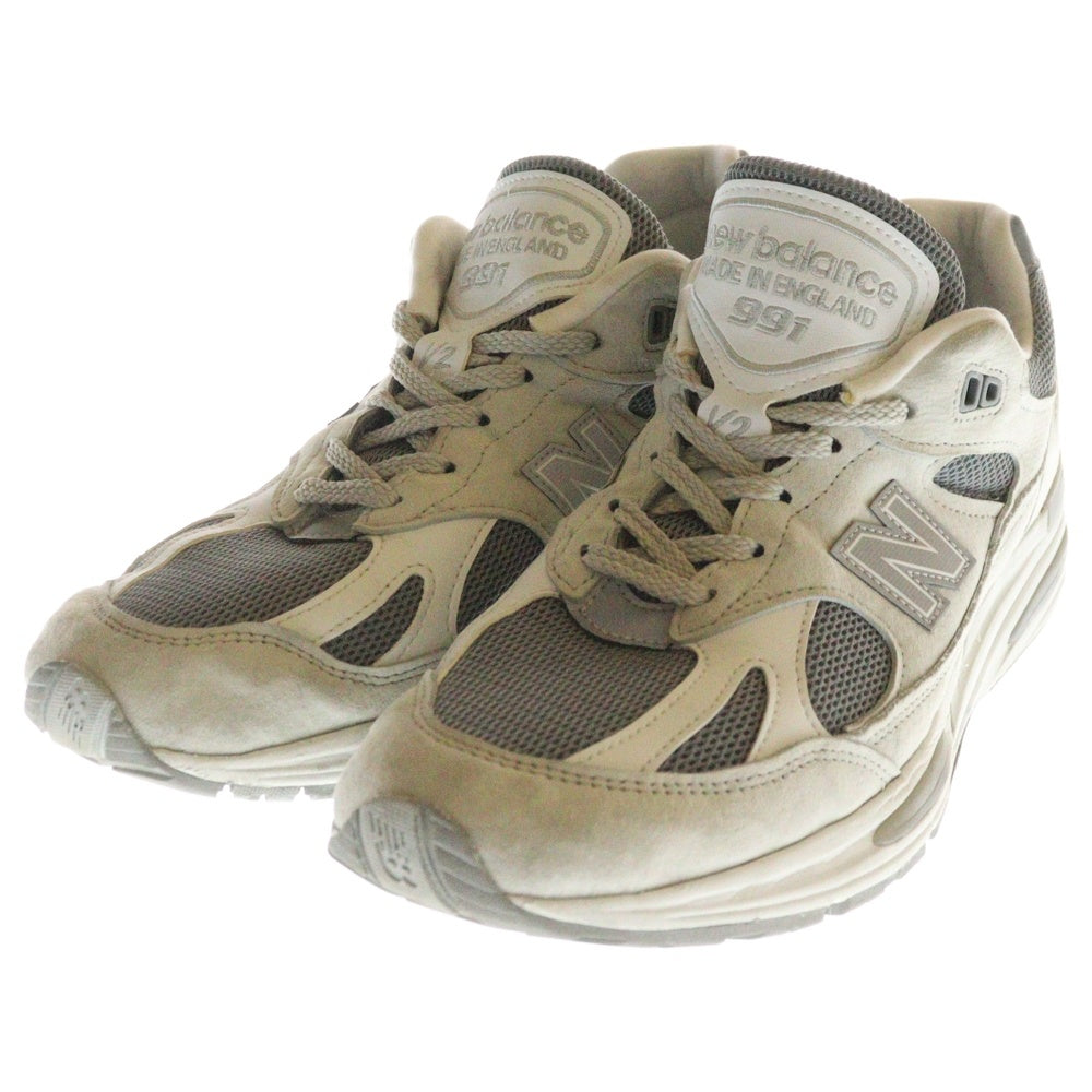 New Balance(ニューバランス) U991LG2 スウェード レザー ローカットスニーカー グレー US9.5/27.5cm