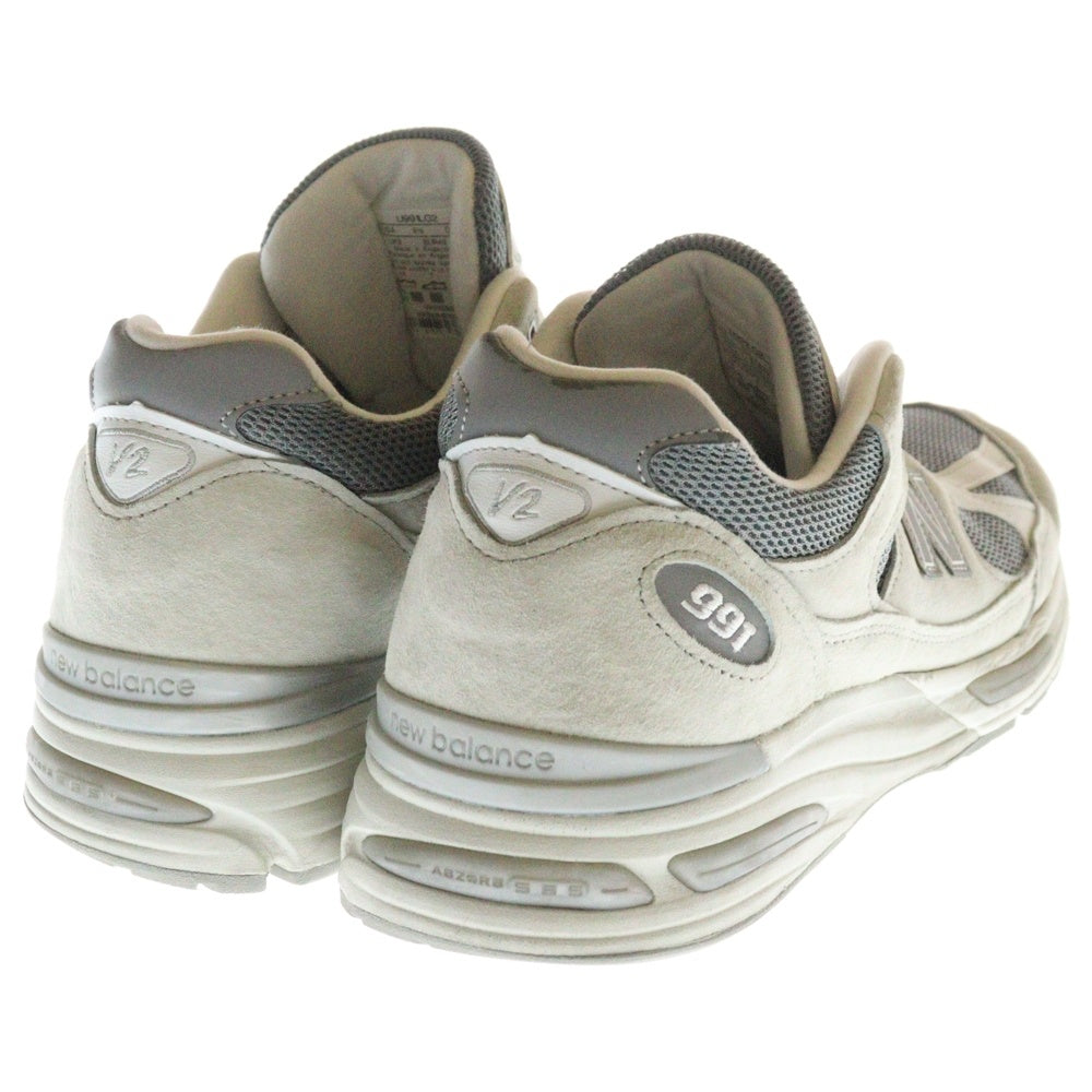 New Balance(ニューバランス) U991LG2 スウェード レザー ローカットスニーカー グレー US9.5/27.5cm