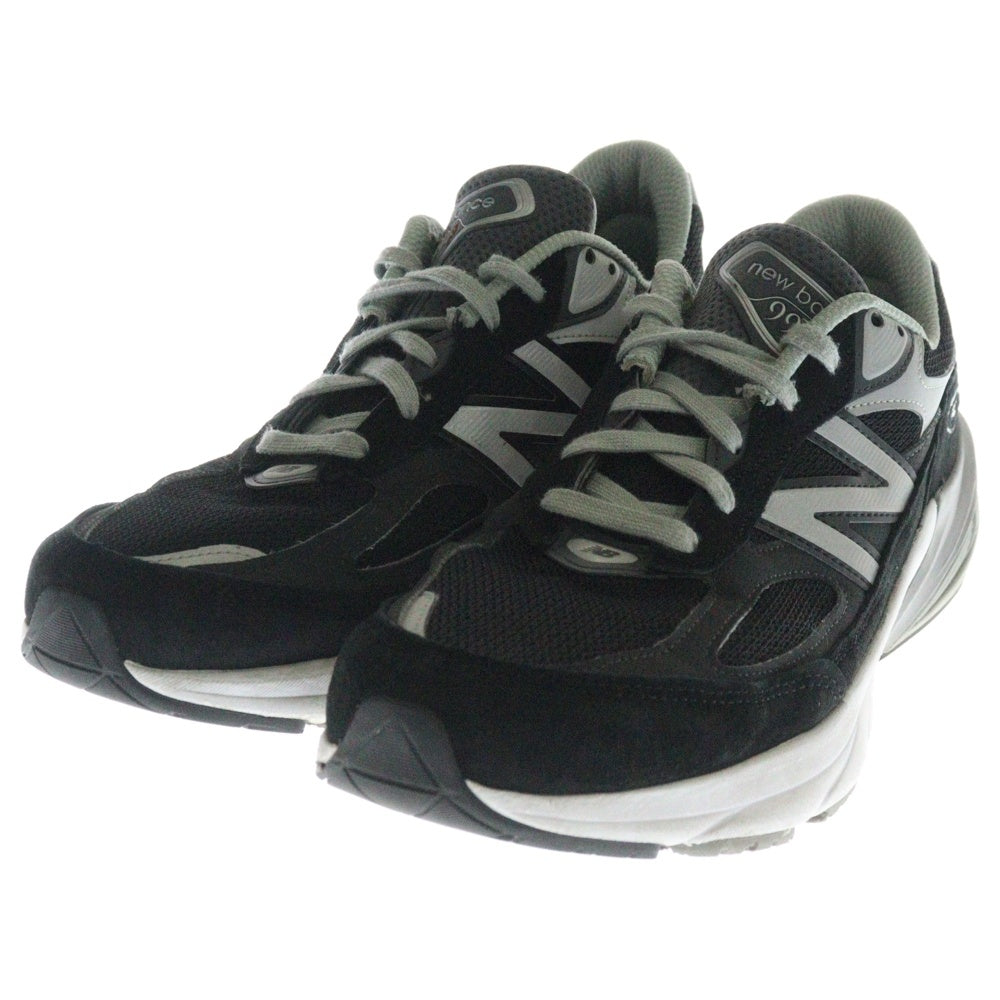 New Balance(ニューバランス) M990BK6 990 V6 スエード ローカットスニーカー ブラック US9.5/27.5cm