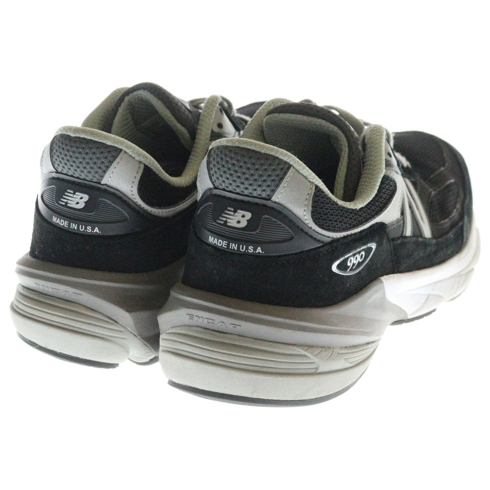 New Balance(ニューバランス) M990BK6 990 V6 スエード ローカットスニーカー ブラック US9.5/27.5cm