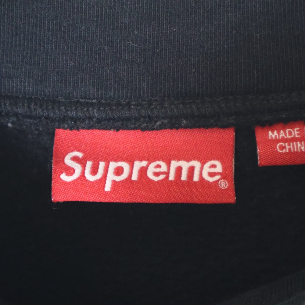 SUPREME(シュプリーム) 22AW Milano Half Zip Pullover ミラノ ハーフジップ プルオーバー スウェットトレーナー ブラック