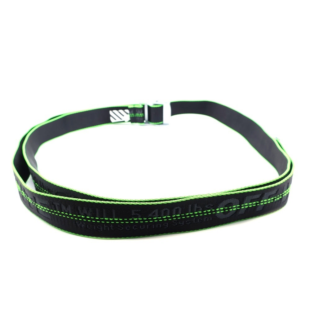 OFF-WHITE(オフホワイト) INDUSTRIAL BELT インダストリアル ベルト ブラック/グリーン