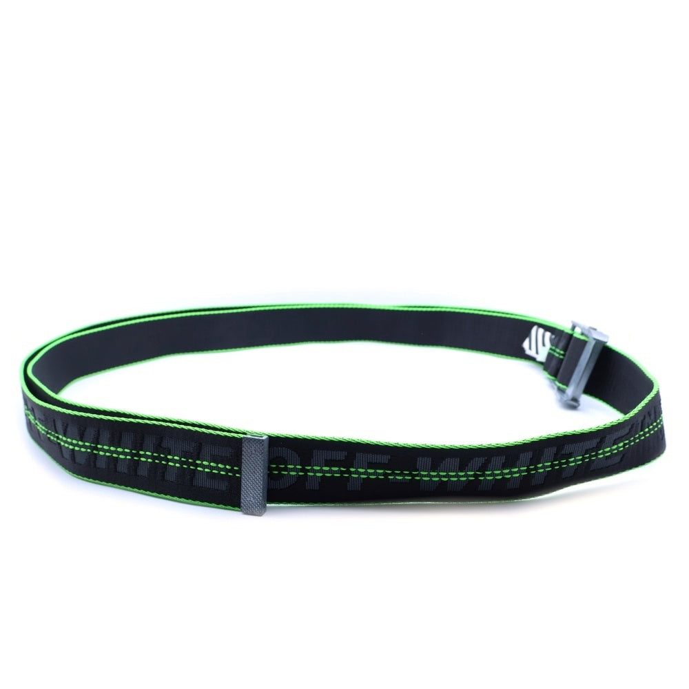 OFF-WHITE(オフホワイト) INDUSTRIAL BELT インダストリアル ベルト ブラック/グリーン