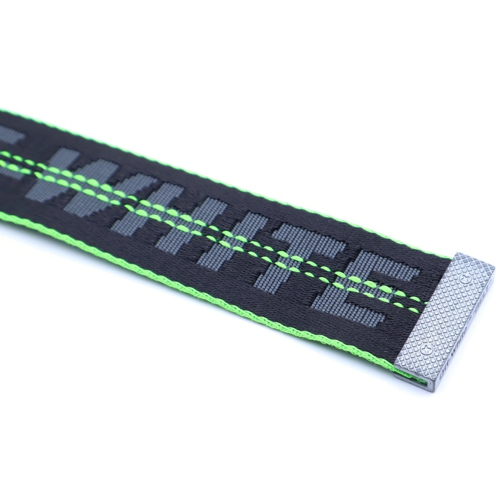 OFF-WHITE(オフホワイト) INDUSTRIAL BELT インダストリアル ベルト ブラック/グリーン