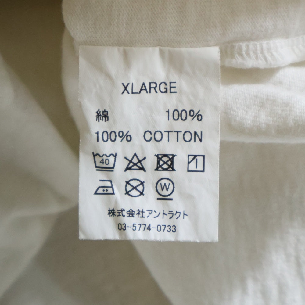 A BATHING APE(アベイシングエイプ) 21SS ×READYMADE PKG TEE フロントロゴ クルーネック半袖Tシャツ カットソー ホワイト/ブルー