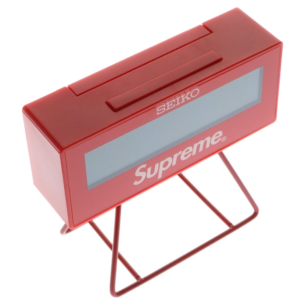 SUPREME(シュプリーム) 21SS ×SEIKO Marathon Clock Red セイコー マラソン クロック 置時計 レッド
