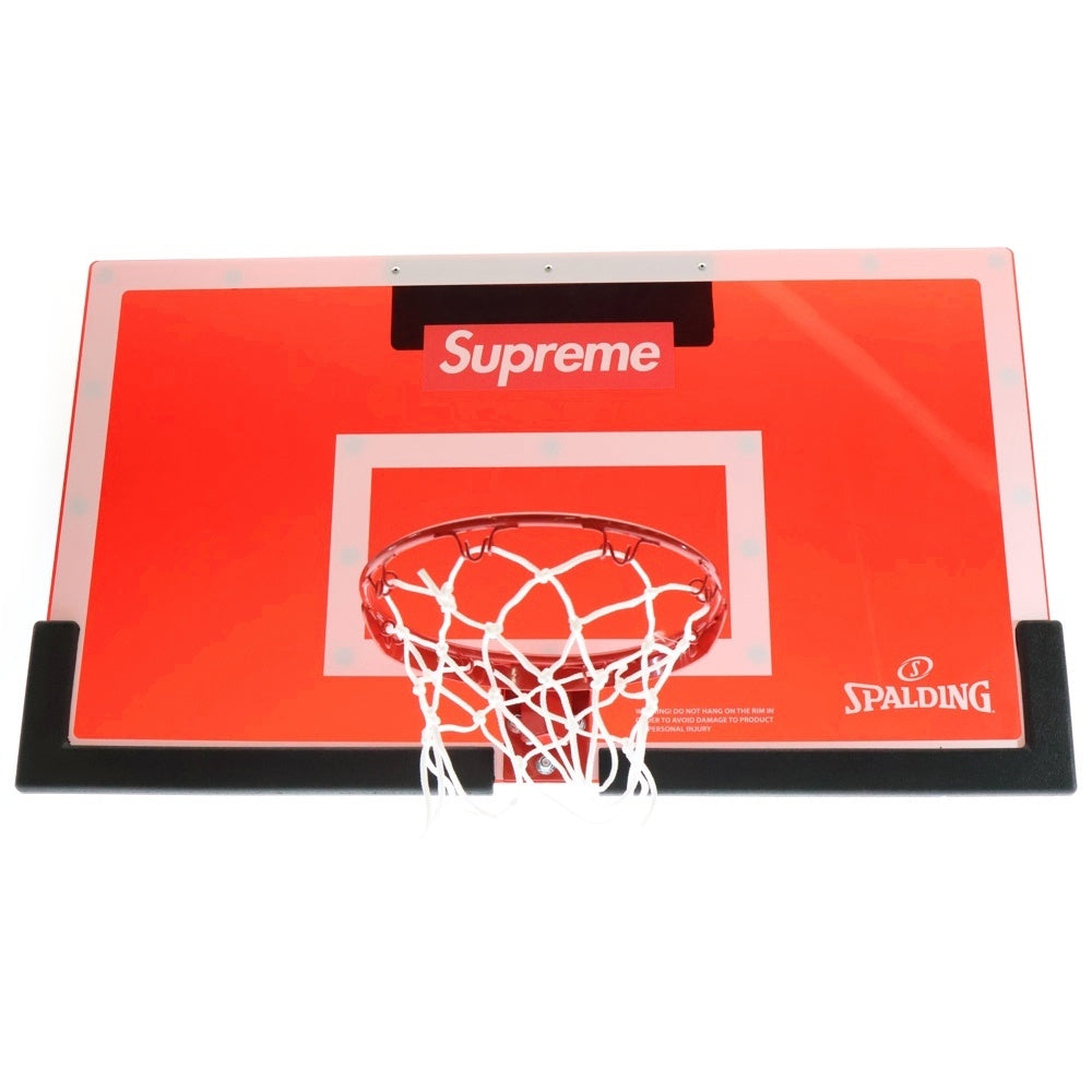 SUPREME(シュプリーム) 23AW ×SPALDING Mini Basketball Hoop スポルディング ミニ バスケットボール フープ レッド