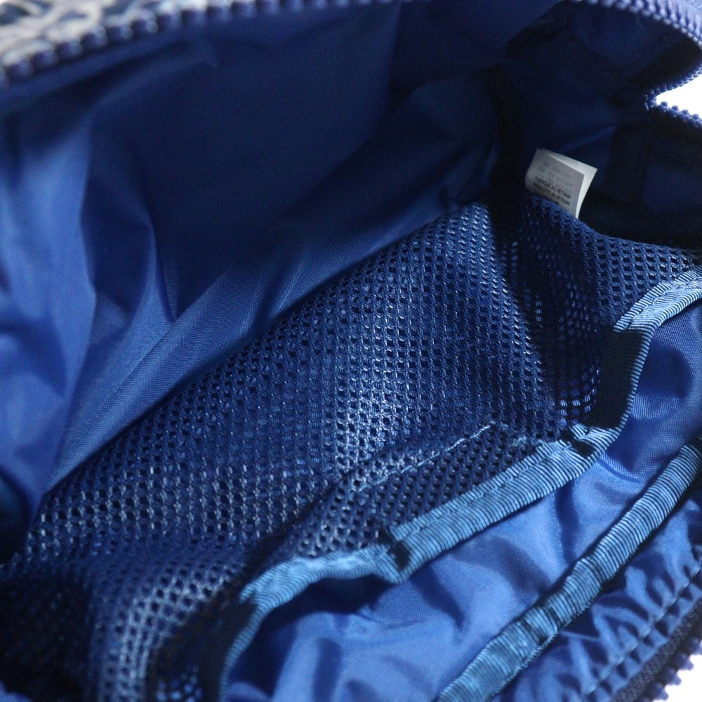 SUPREME(シュプリーム) 22AW Puffer Pouch ペイズリー パファー ラウンドジップ ポーチ ブルー