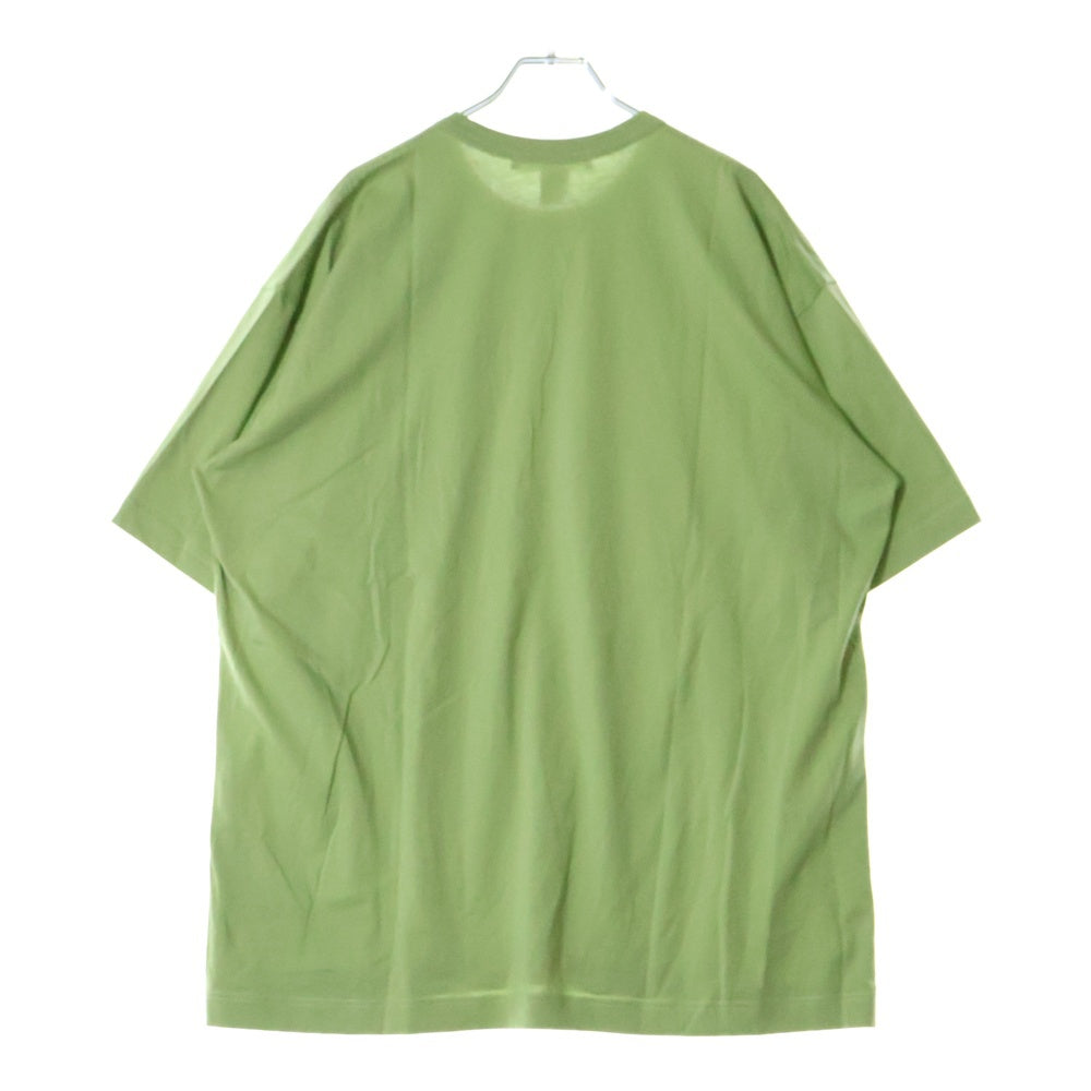 COMME des GARCONS SHIRT(コムデギャルソンシャツ) ロゴプリント クルーネック 半袖 Tシャツ カットソー グリーン FM-T026