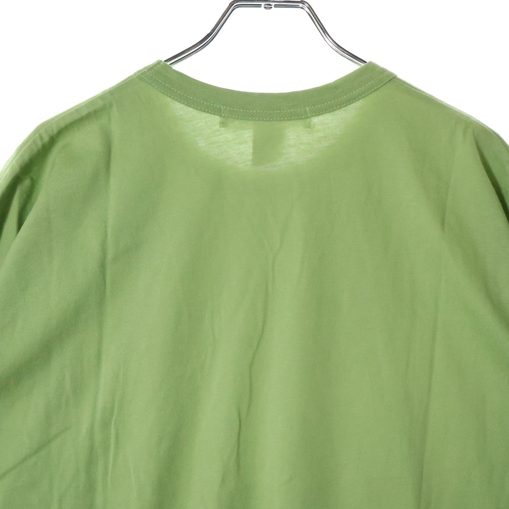 COMME des GARCONS SHIRT(コムデギャルソンシャツ) ロゴプリント クルーネック 半袖 Tシャツ カットソー グリーン FM-T026