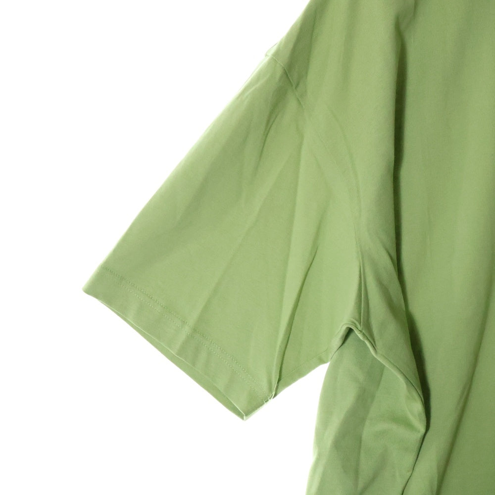 COMME des GARCONS SHIRT(コムデギャルソンシャツ) ロゴプリント クルーネック 半袖 Tシャツ カットソー グリーン FM-T026